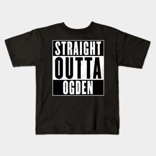 Straight Outta Ogden Kids T-Shirt